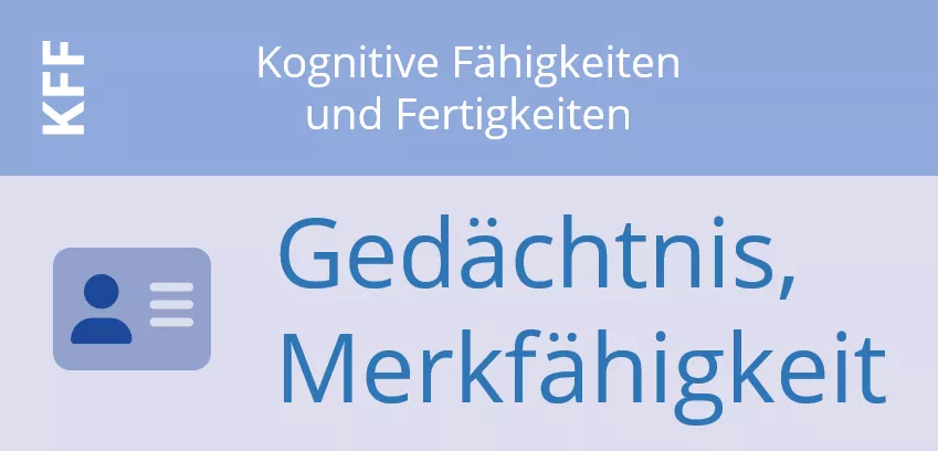 MedAT - BMF - Gedächtnis und Merkfähigkeit