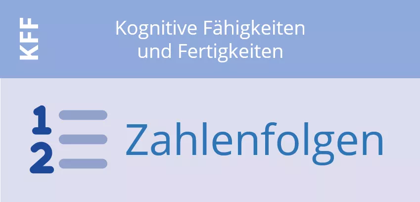 MedAT - KFF - Zahlenfolgen